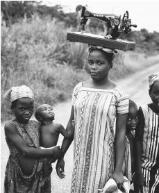 Gabon women have traditionally assumed a house-bound role.