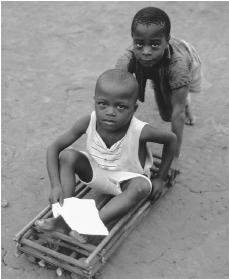 Gabon children enjoy relative freedom in their villages and start school at the age of five or six.