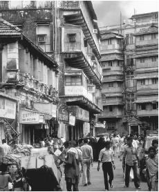 Major cities such as Bombay are considered residential creations of British administrators.