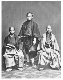 The Japanese samurai is a very respectable warrior. Those who immigrated to the United States no longer had a need for the traditional costume, but they were worn occasionally for celebrations or ceremonies.